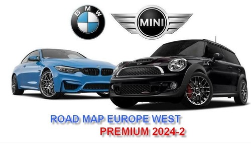 Road map bmw - map, europe