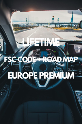 Original bmw map europe - map,