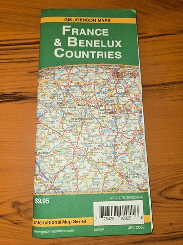 Aaa europa travel map francia - aaa,