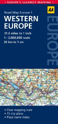 Road map western - western, (aa
