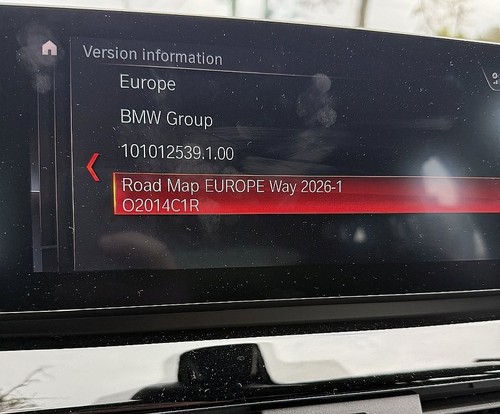 Bmw road map europe - bmw,
