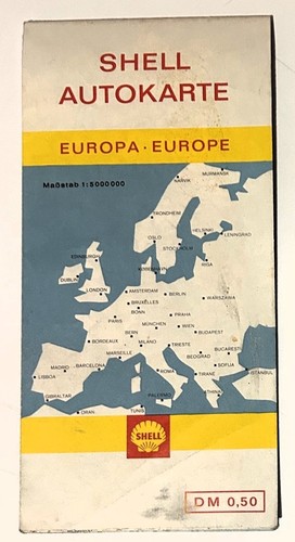 Mappa stradale shell - mappa,