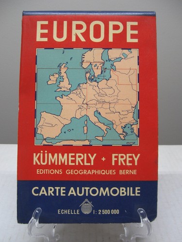 Mappa stradale vintage - , europa