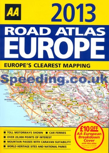 2013 road atlas map - road,