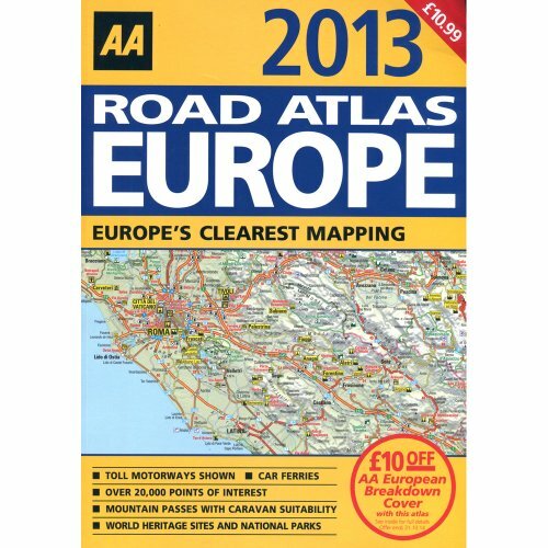Europe road atlas - europe,