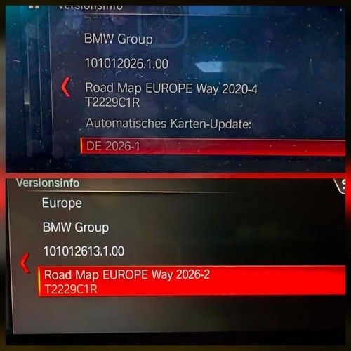 Bmw road map europe - road, way