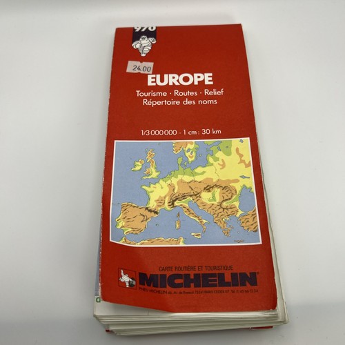 Mappa stradale vintage