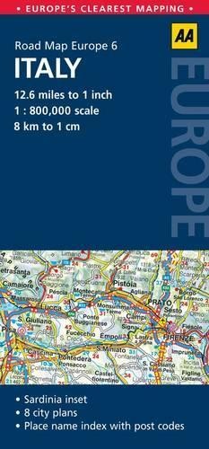 Road map italy - map,